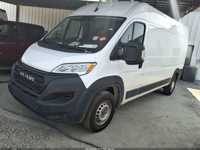 2023 Ram Promaster 2500 High Roof 159 Wb მანქანა იყიდება აუქციონზე, vin: 3C6LRVDG7PE593873, აუქციონის ნომერი: 45684350