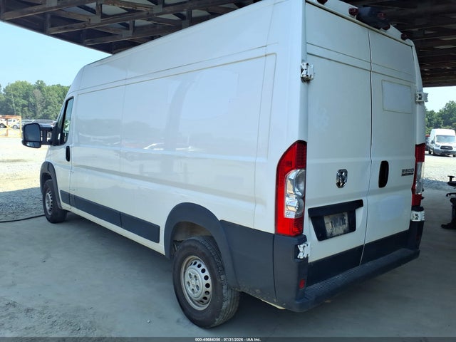2023 Ram Promaster 2500 High Roof 159 Wb მანქანა იყიდება აუქციონზე, vin: 3C6LRVDG7PE593873, აუქციონის ნომერი: 45684350