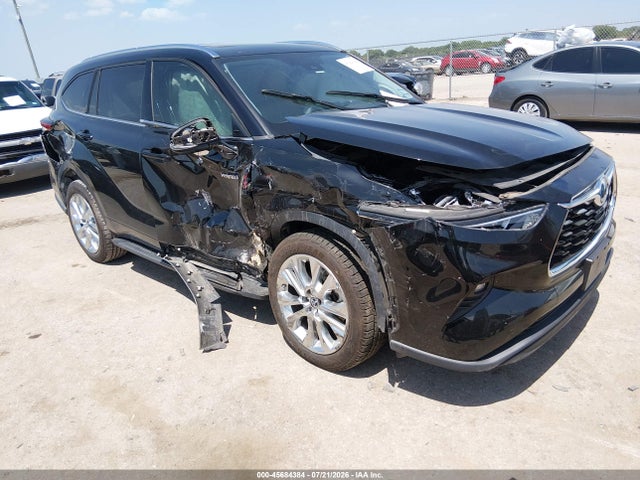Продаж на аукціоні авто 2021 Toyota Highlander Hybrid Limited, vin: 5TDYARAH2MS505467, номер лоту: 45684384
