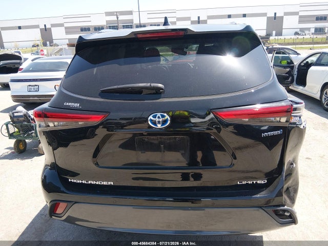 Продаж на аукціоні авто 2021 Toyota Highlander Hybrid Limited, vin: 5TDYARAH2MS505467, номер лоту: 45684384