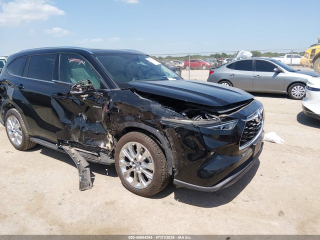 Продаж на аукціоні авто 2021 Toyota Highlander Hybrid Limited, vin: 5TDYARAH2MS505467, номер лоту: 45684384
