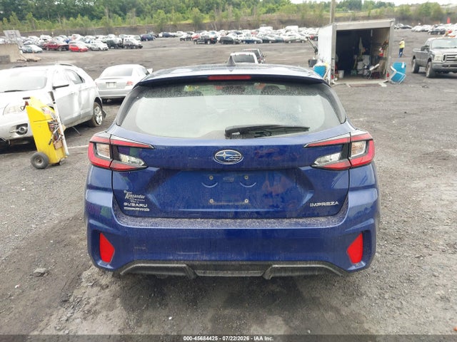 2025 Subaru Impreza Base 5-door მანქანა იყიდება აუქციონზე, vin: JF1GUABC3S8218105, აუქციონის ნომერი: 45684425