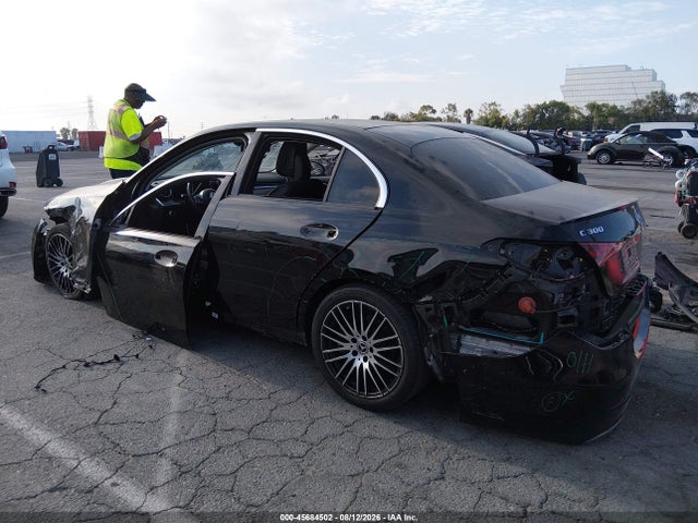 2023 Mercedes-benz C 300 Sedan მანქანა იყიდება აუქციონზე, vin: W1KAF4GB0PR148744, აუქციონის ნომერი: 45684502