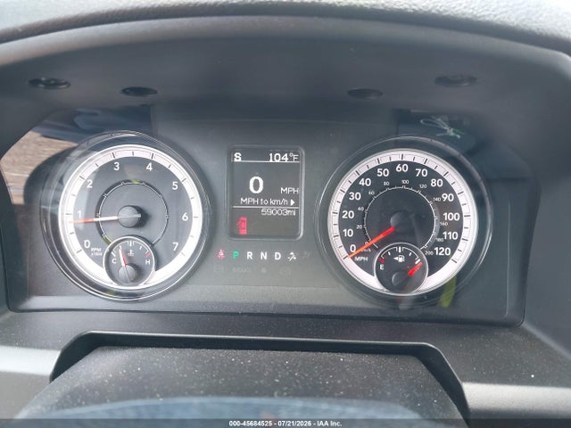 45684525 :رقم المزاد ، 1C6RR7GG0RS148957 vin ، 2024 Ram 1500 Classic Slt  4x4 6'4 Box مزاد بيع