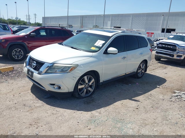 Продаж на аукціоні авто 2016 Nissan Pathfinder Platinum, vin: 5N1AR2MN0GC665724, номер лоту: 45684582
