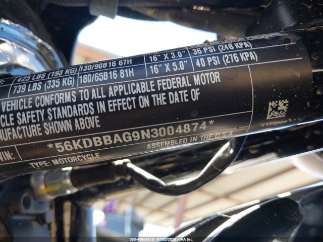 56KDBBAG9N3004874 INDIAN MOTORCYCLE CO. Super Chief Abs