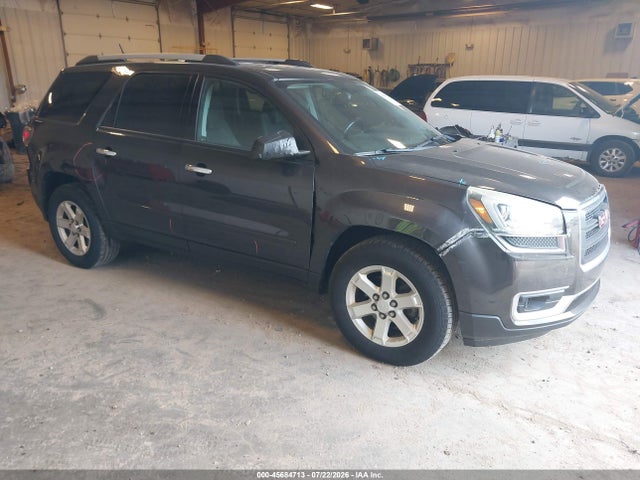 45684713 :رقم المزاد ، 1GKKVNED7GJ275604 vin ، 2016 Gmc Acadia Sle-1 مزاد بيع