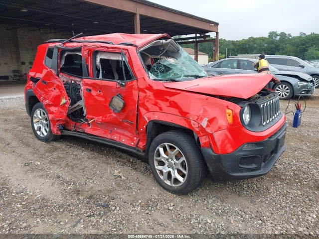 Продаж на аукціоні авто 2018 Jeep Renegade Sport 4x4, vin: ZACCJBAB6JPH52562, номер лоту: 45684745