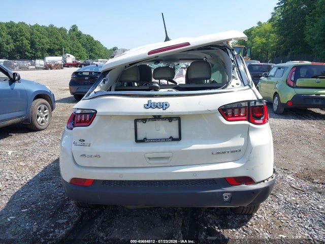 Продаж на аукціоні авто 2021 Jeep Compass Limited 4x4, vin: 3C4NJDCB1MT523964, номер лоту: 45684812