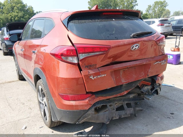 Продажа на аукционе авто 2017 Hyundai Tucson Limited, vin: KM8J3CA25HU304552, номер лота: 45684827