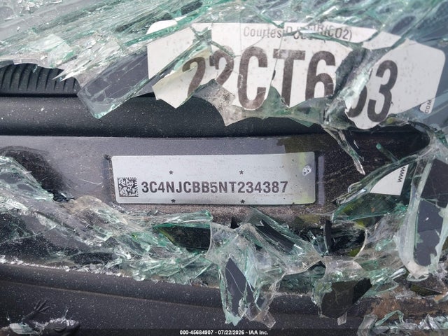 45684907 :رقم المزاد ، 3C4NJCBB5NT234387 vin ، 2022 Jeep Compass Altitude Fwd مزاد بيع