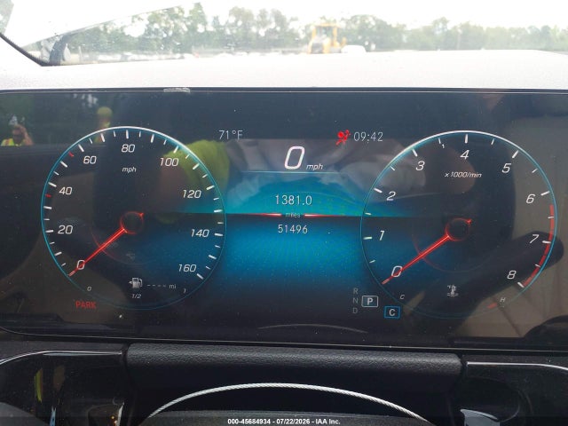 45684934 :رقم المزاد ، W1N4N4HBXNJ381348 vin ، 2022 Mercedes-benz Gla 250 4matic مزاد بيع