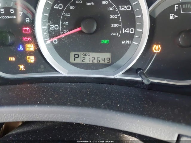 45685071 :رقم المزاد ، JF1GE6A60AH503803 vin ، 2010 Subaru Impreza 2.5i مزاد بيع