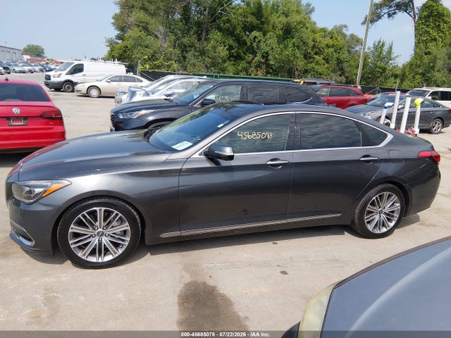 Продажа на аукционе авто 2018 Genesis G80 3.8, vin: KMHGN4JE4JU228249, номер лота: 45685078