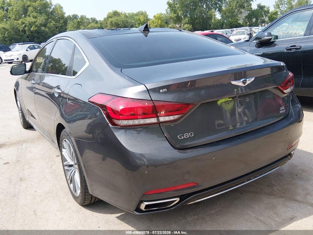 Продажа на аукционе авто 2018 Genesis G80 3.8, vin: KMHGN4JE4JU228249, номер лота: 45685078