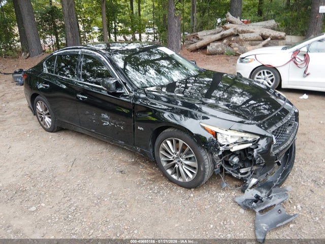 45685186 :رقم المزاد ، JN1EV7AR5JM433078 vin ، 2018 Infiniti Q50 3.0t Luxe مزاد بيع