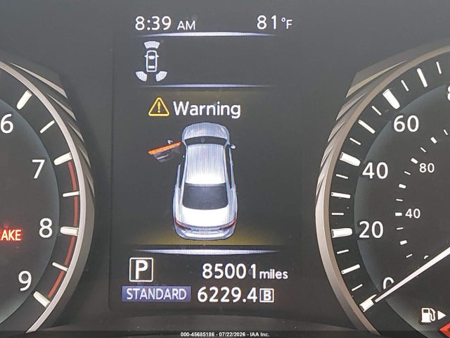 Aukcja sprzedaży 2018 Infiniti Q50 3.0t Luxe, vin: JN1EV7AR5JM433078, numer aukcji: 45685186