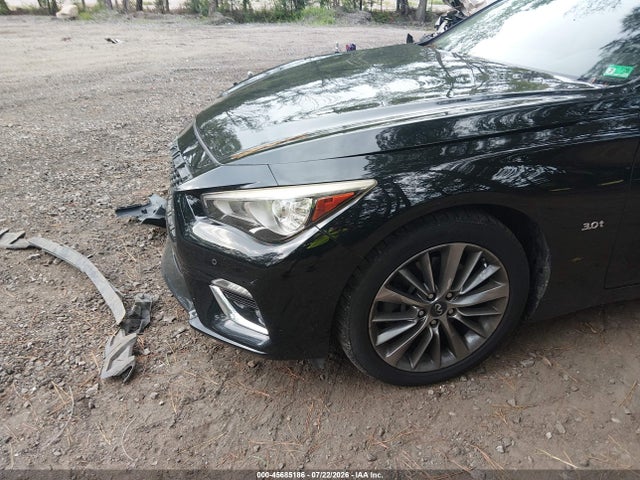 Aukcja sprzedaży 2018 Infiniti Q50 3.0t Luxe, vin: JN1EV7AR5JM433078, numer aukcji: 45685186