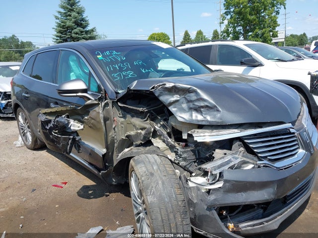 Продаж на аукціоні авто 2017 Lincoln Mkx Reserve, vin: 2LMPJ8LR9HBL53738, номер лоту: 45685199