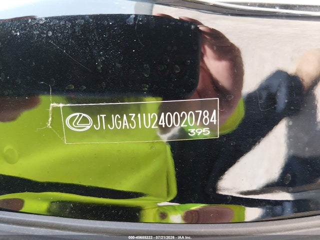 Продажа на аукционе авто 2004 Lexus Rx 330, vin: JTJGA31U240020784, номер лота: 45685222