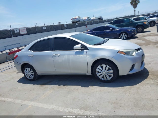 5YFBURHE3GP449769 Toyota COROLLA LE