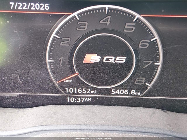 Продажа на аукционе авто 2018 Audi Sq5 3.0t Premium Plus, vin: WA1C4AFY1J2079621, номер лота: 45685274