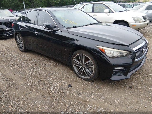 2017 Infiniti Q50 3.0t Sport მანქანა იყიდება აუქციონზე, vin: JN1EV7AR6HM833886, აუქციონის ნომერი: 45685277