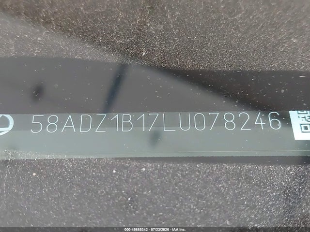 45685342 :رقم المزاد ، 58ADZ1B17LU078246 vin ، 2020 Lexus Es 350 مزاد بيع