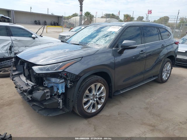 Toyota Highlander Limited 2021 5TDYZRAH3MS536266 Image 2
