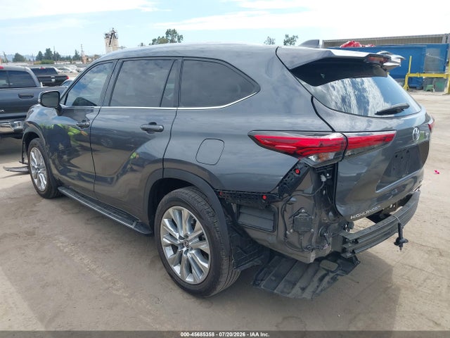Toyota Highlander Limited 2021 5TDYZRAH3MS536266 Image 3