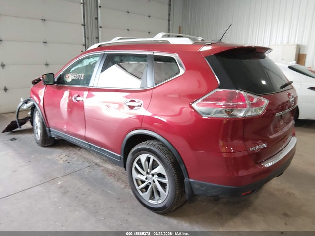 2015 Nissan Rogue Sl მანქანა იყიდება აუქციონზე, vin: 5N1AT2MV3FC795674, აუქციონის ნომერი: 45685378