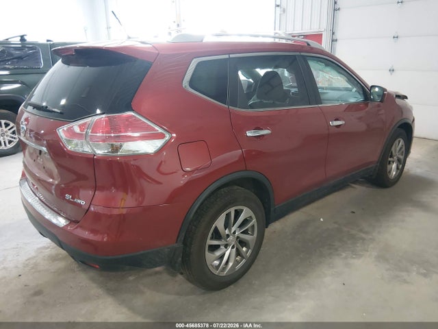 2015 Nissan Rogue Sl მანქანა იყიდება აუქციონზე, vin: 5N1AT2MV3FC795674, აუქციონის ნომერი: 45685378