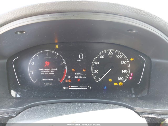 2022 Honda Civic Sport მანქანა იყიდება აუქციონზე, vin: 2HGFE2F58NH597946, აუქციონის ნომერი: 45685506
