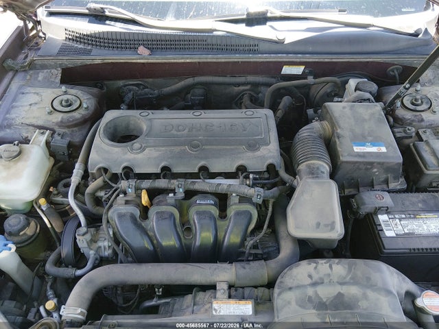 2010 Hyundai Sonata Gls მანქანა იყიდება აუქციონზე, vin: 5NPET4AC4AH627687, აუქციონის ნომერი: 45685567