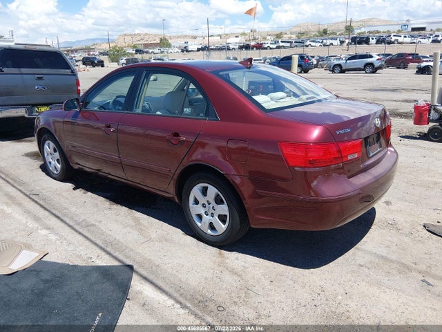 2010 Hyundai Sonata Gls მანქანა იყიდება აუქციონზე, vin: 5NPET4AC4AH627687, აუქციონის ნომერი: 45685567