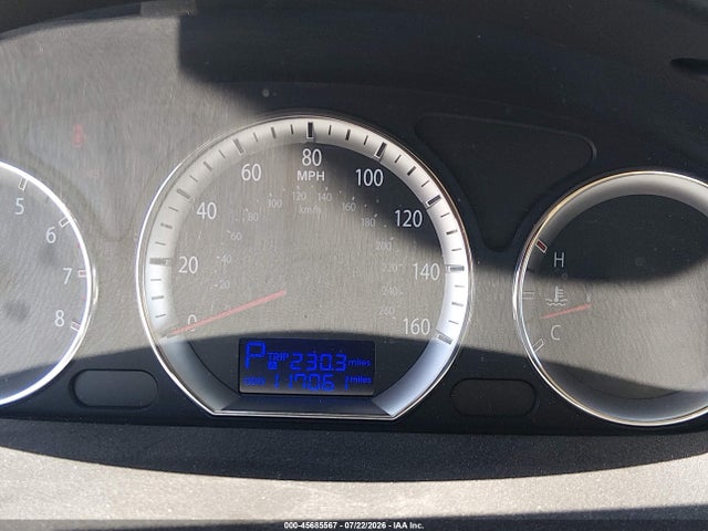 2010 Hyundai Sonata Gls მანქანა იყიდება აუქციონზე, vin: 5NPET4AC4AH627687, აუქციონის ნომერი: 45685567