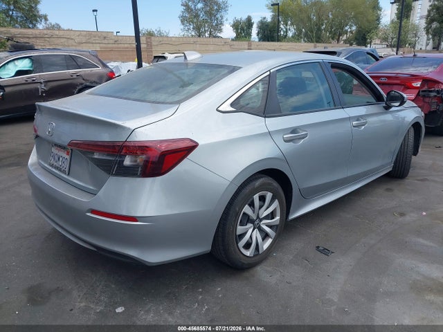Honda Civic Lx 2025 2HGFE2F20SH509957 Image 4