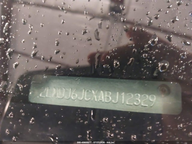 Продаж на аукціоні авто 2010 Lincoln Mkx, vin: 2LMDJ6JCXABJ12329, номер лоту: 45685577