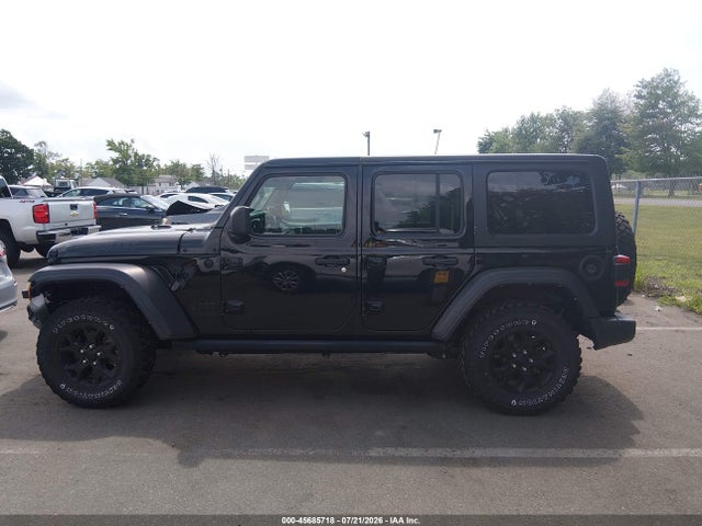Aukcja sprzedaży 2021 Jeep Wrangler Unlimited Willys 4x4, vin: 1C4HJXDG0MW573211, numer aukcji: 45685718