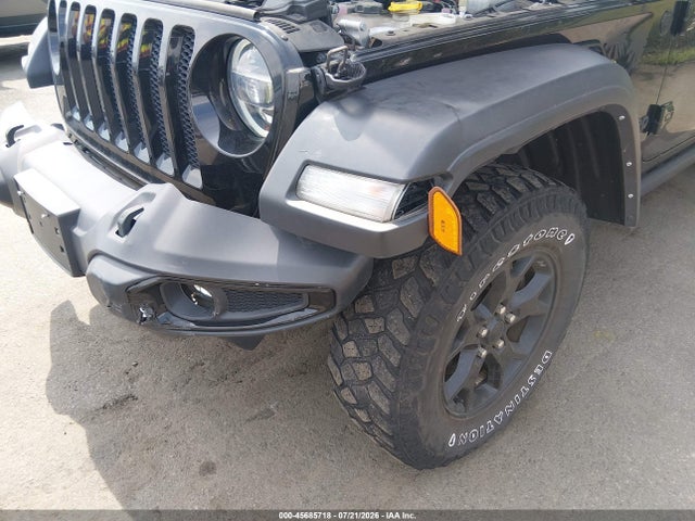 Aukcja sprzedaży 2021 Jeep Wrangler Unlimited Willys 4x4, vin: 1C4HJXDG0MW573211, numer aukcji: 45685718