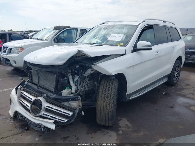 45685722 :رقم المزاد ، 4JGDF6EE6HA883269 vin ، 2017 Mercedes-benz Gls 450 4matic مزاد بيع