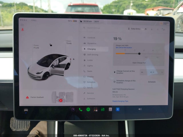 Aukcja sprzedaży 2020 Tesla Model 3 Long Range Dual Motor All-wheel Drive, vin: 5YJ3E1EB7LF791342, numer aukcji: 45685726
