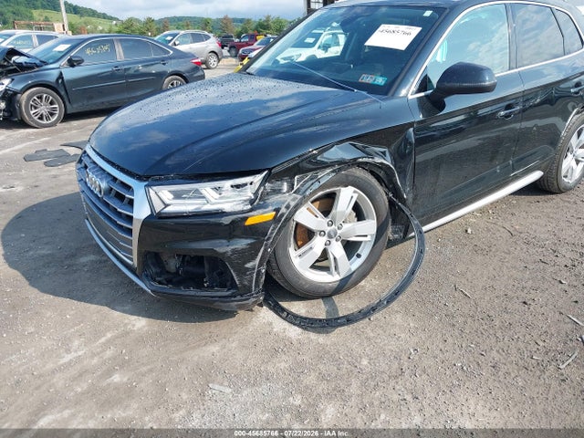 2018 Audi Q5 2.0t Premium/2.0t Tech Premium მანქანა იყიდება აუქციონზე, vin: WA1BNAFY2J2055837, აუქციონის ნომერი: 45685766