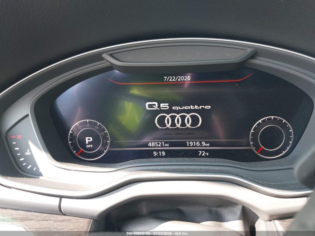 2018 Audi Q5 2.0t Premium/2.0t Tech Premium მანქანა იყიდება აუქციონზე, vin: WA1BNAFY2J2055837, აუქციონის ნომერი: 45685766