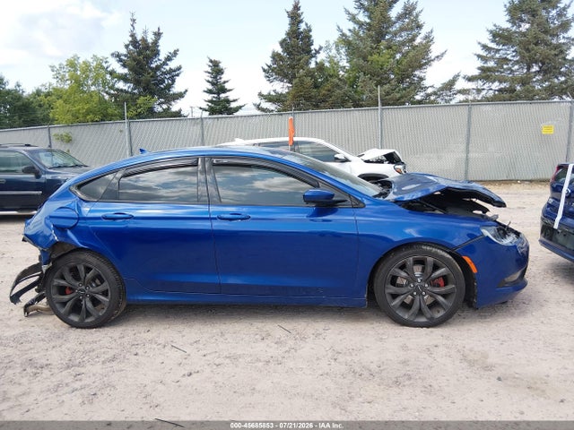 2015 Chrysler 200 S მანქანა იყიდება აუქციონზე, vin: 1C3CCCDG7FN610409, აუქციონის ნომერი: 45685853