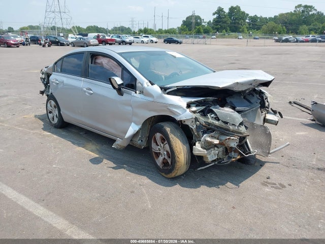 45685884 :رقم المزاد ، 19XFB2F53DE006648 vin ، 2013 Honda Civic Lx مزاد بيع