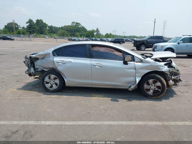 45685884 :رقم المزاد ، 19XFB2F53DE006648 vin ، 2013 Honda Civic Lx مزاد بيع