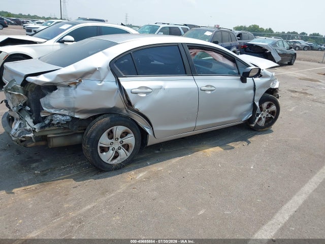 45685884 :رقم المزاد ، 19XFB2F53DE006648 vin ، 2013 Honda Civic Lx مزاد بيع