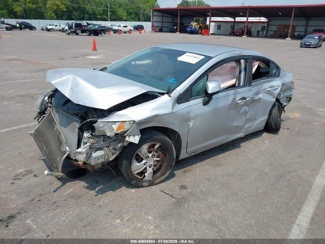 45685884 :رقم المزاد ، 19XFB2F53DE006648 vin ، 2013 Honda Civic Lx مزاد بيع