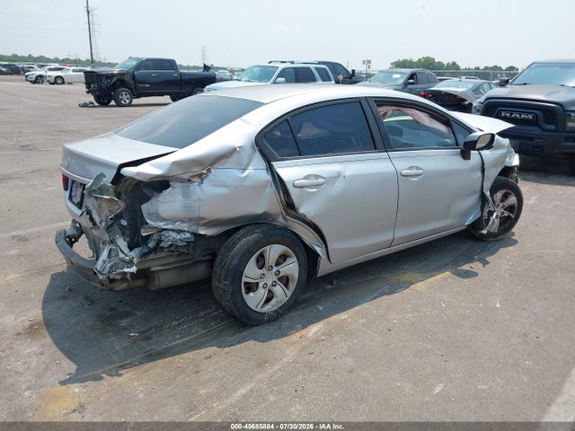 45685884 :رقم المزاد ، 19XFB2F53DE006648 vin ، 2013 Honda Civic Lx مزاد بيع